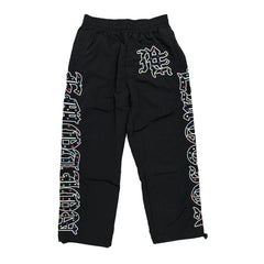 Mixed Emotions “ME” rhinestone Nylon Pants