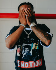 Mixed Emotions Black “Static” Tee