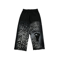 Mixed Emotions Black ‘Striped’ Sweatpants