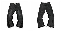 Gallery Dept Loose Embroidered Jeans
