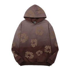 Denim Tears Plus Fleece Hoodie coffee