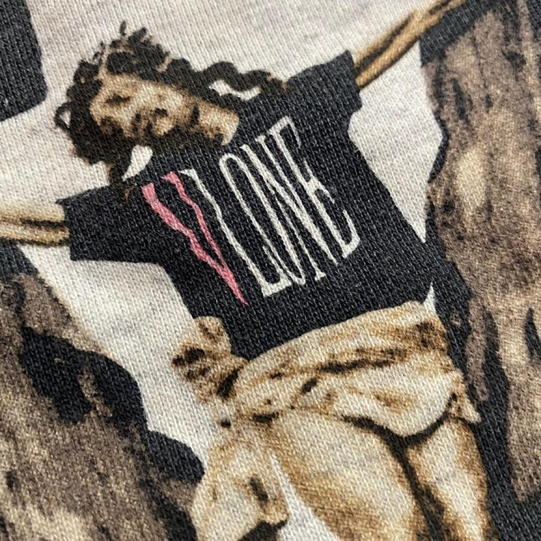 Saint Michael Praying Hands & Bold Lettering Sweat Shorts