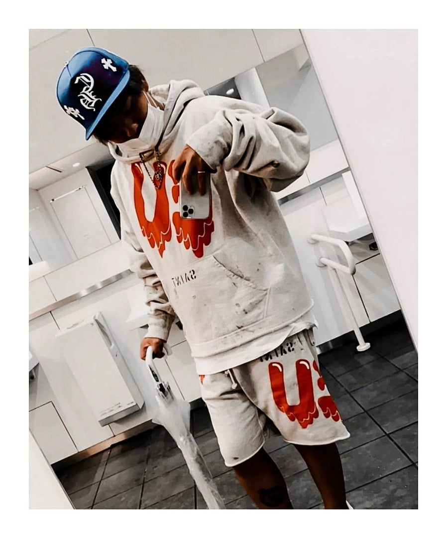 Saint Michael ST122 EU Heart Graphic Hoodie