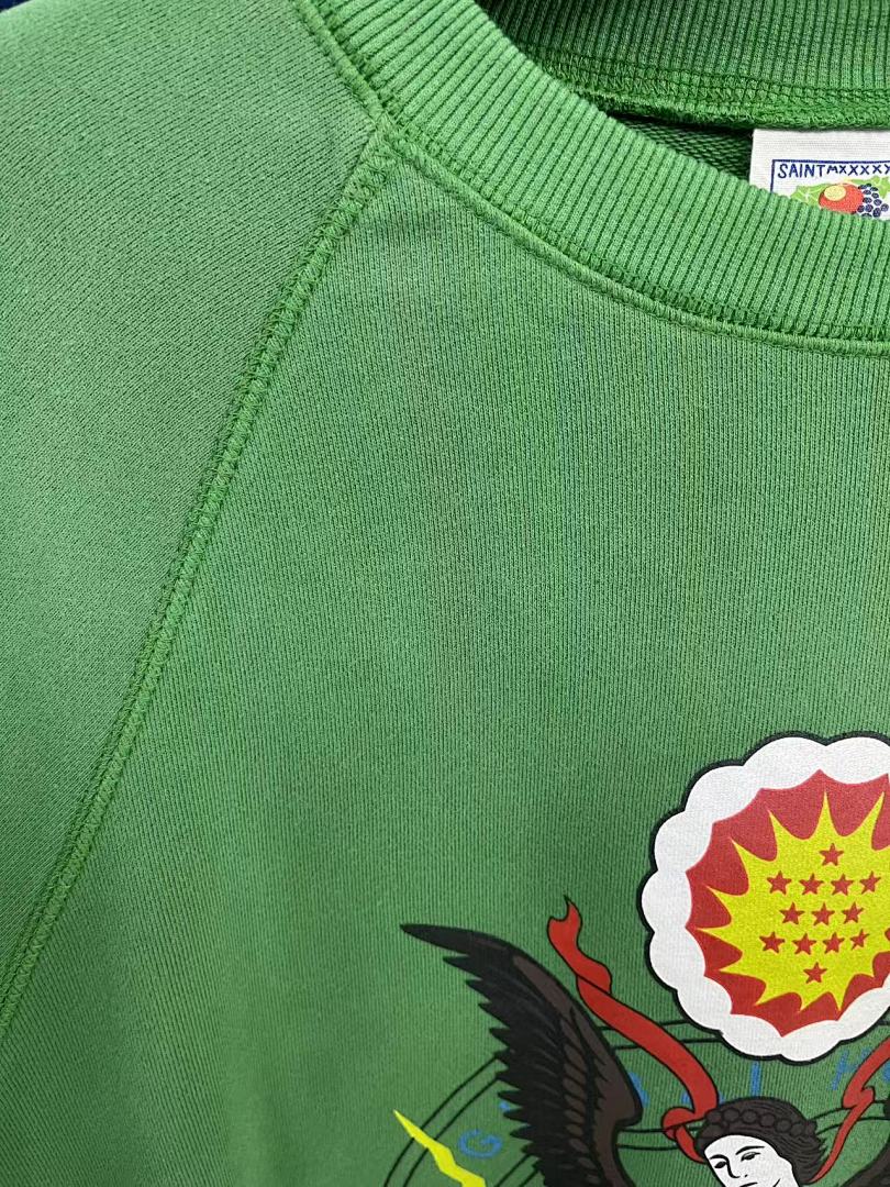 Saint Michael ST1012 Eagle Emblem Graphic Sweatshirt
