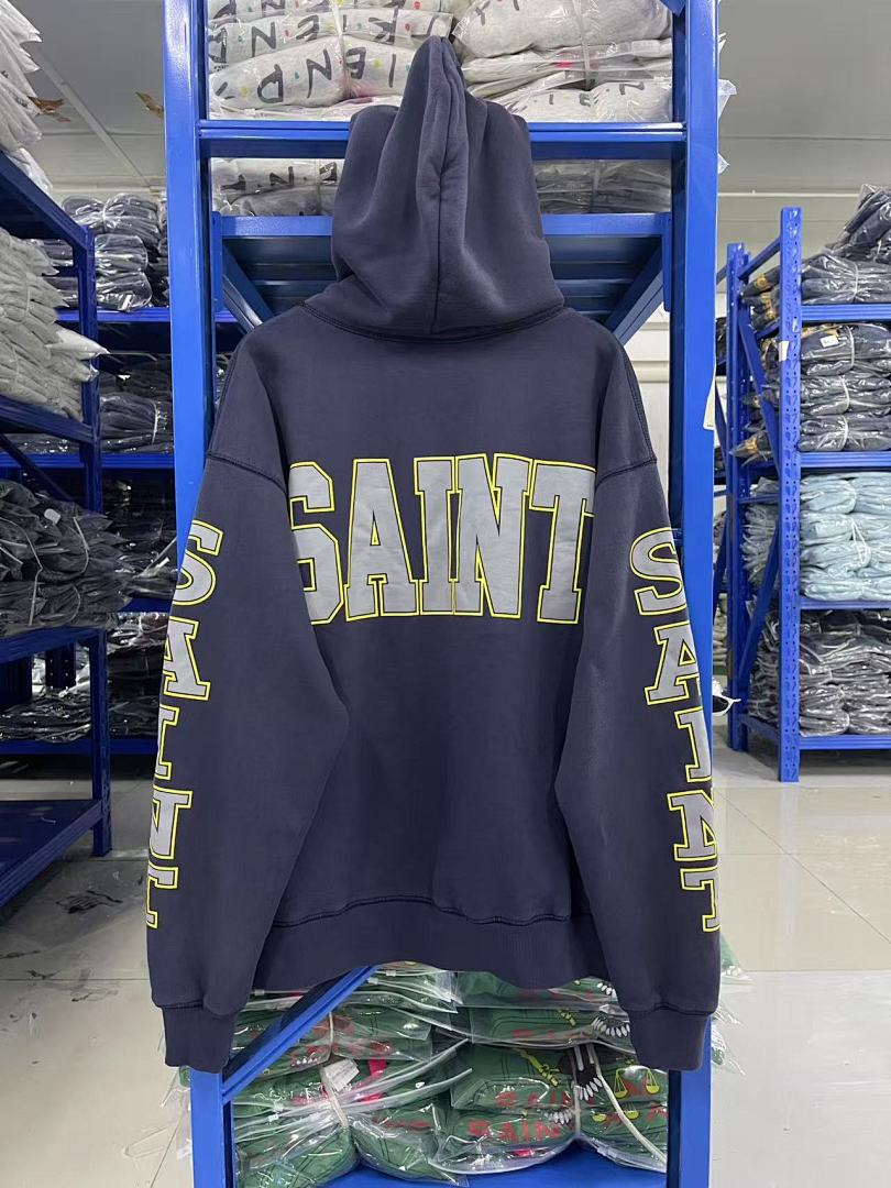 Saint Michael ST1032 Crest Graphic Hoodie