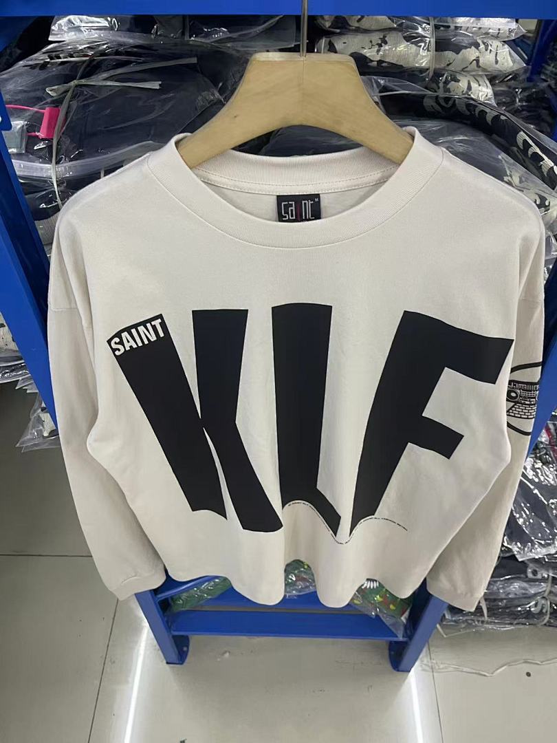 Saint Michael KLF Minimalist Front Logo Sweatshirt