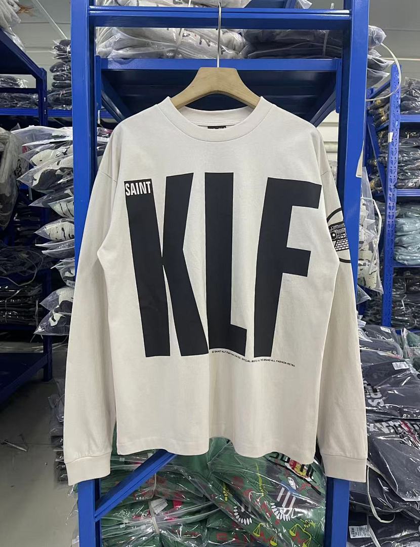 Saint Michael KLF Minimalist Front Logo Sweatshirt