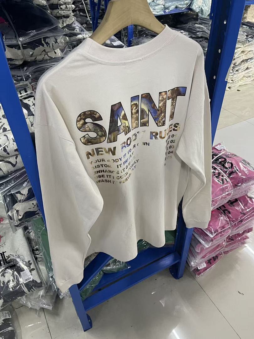 Saint Michael Metallic Arch Logo Vintage Sweatshirt