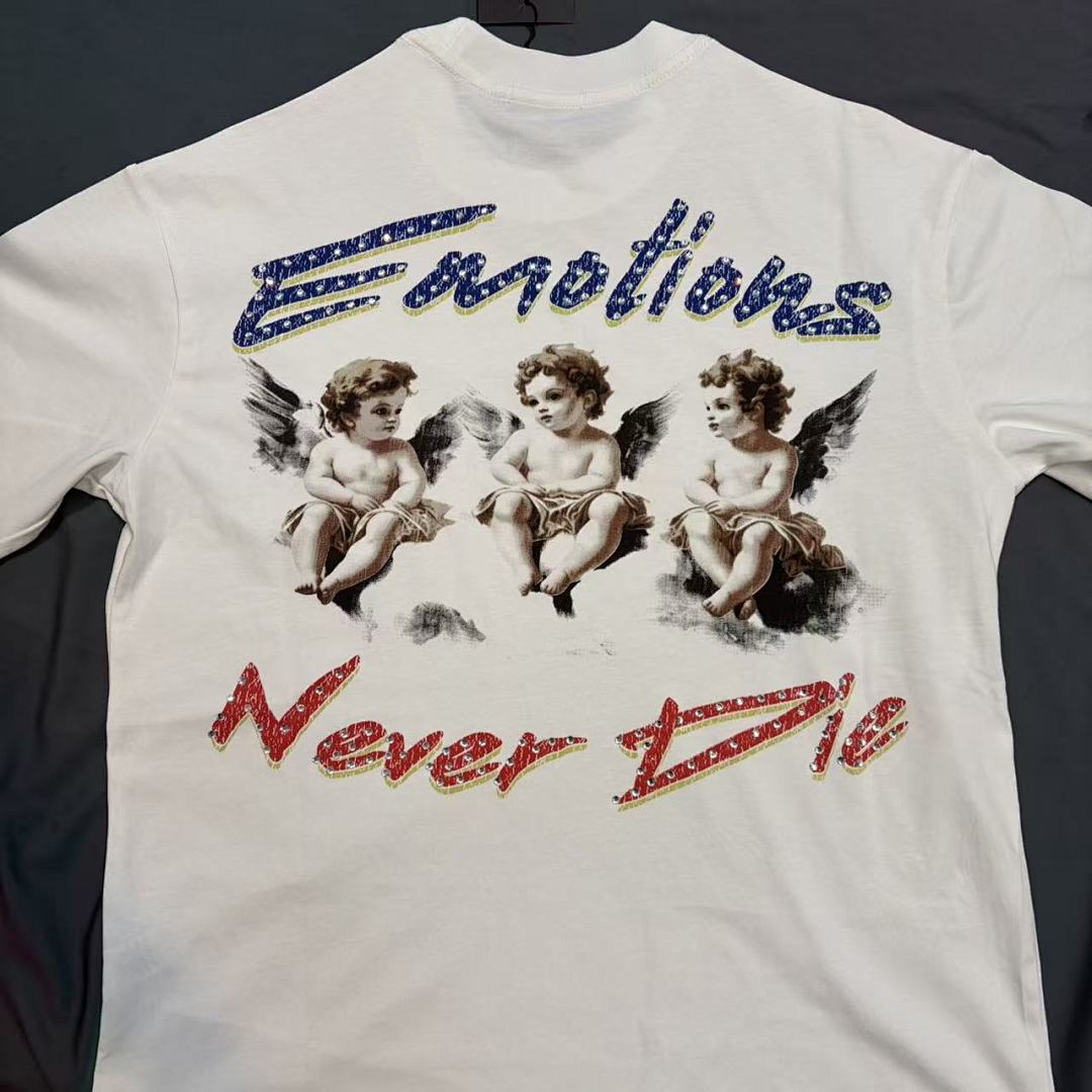 Mixed Emotion Illustrated Typography Tee