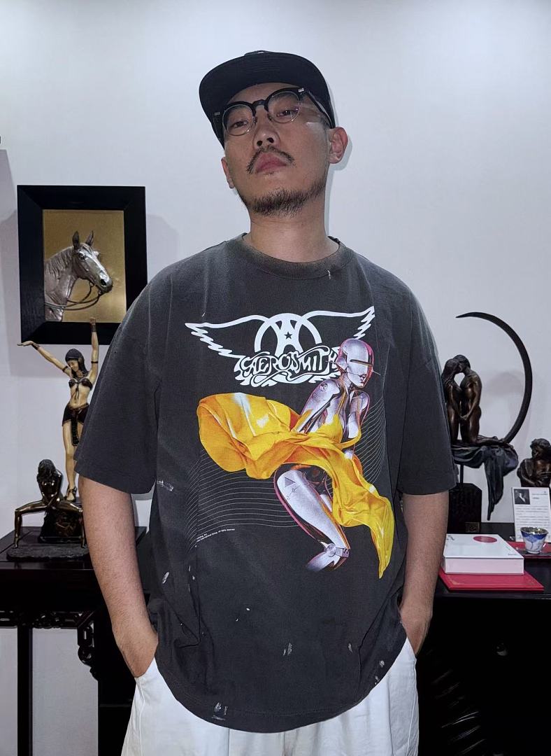 Saint Michael Illustrated Graphic Tee