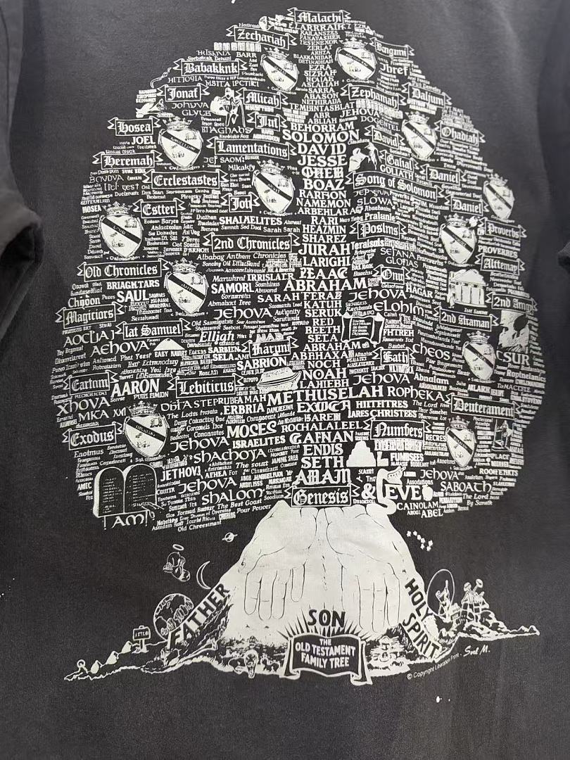 Saint Michael Skull Graphic Tee