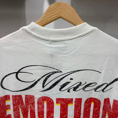 Mixed Emotion Graphic Illustration T-Shirt