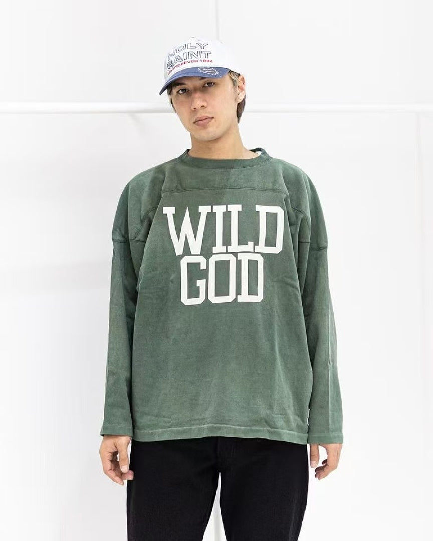 Saint Michael Wild God Varsity 69 Graphic Sweatshirt