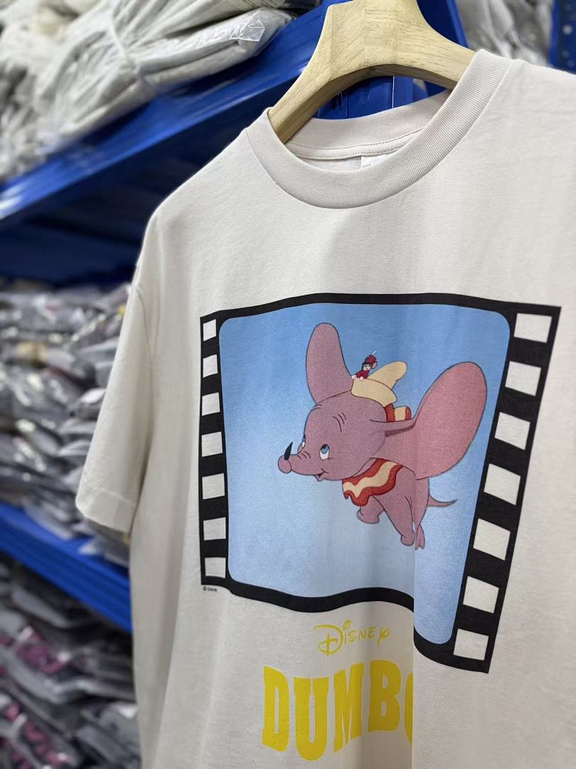 Saint Michael Dumbo Film Frame Graphic Logo T-Shirt