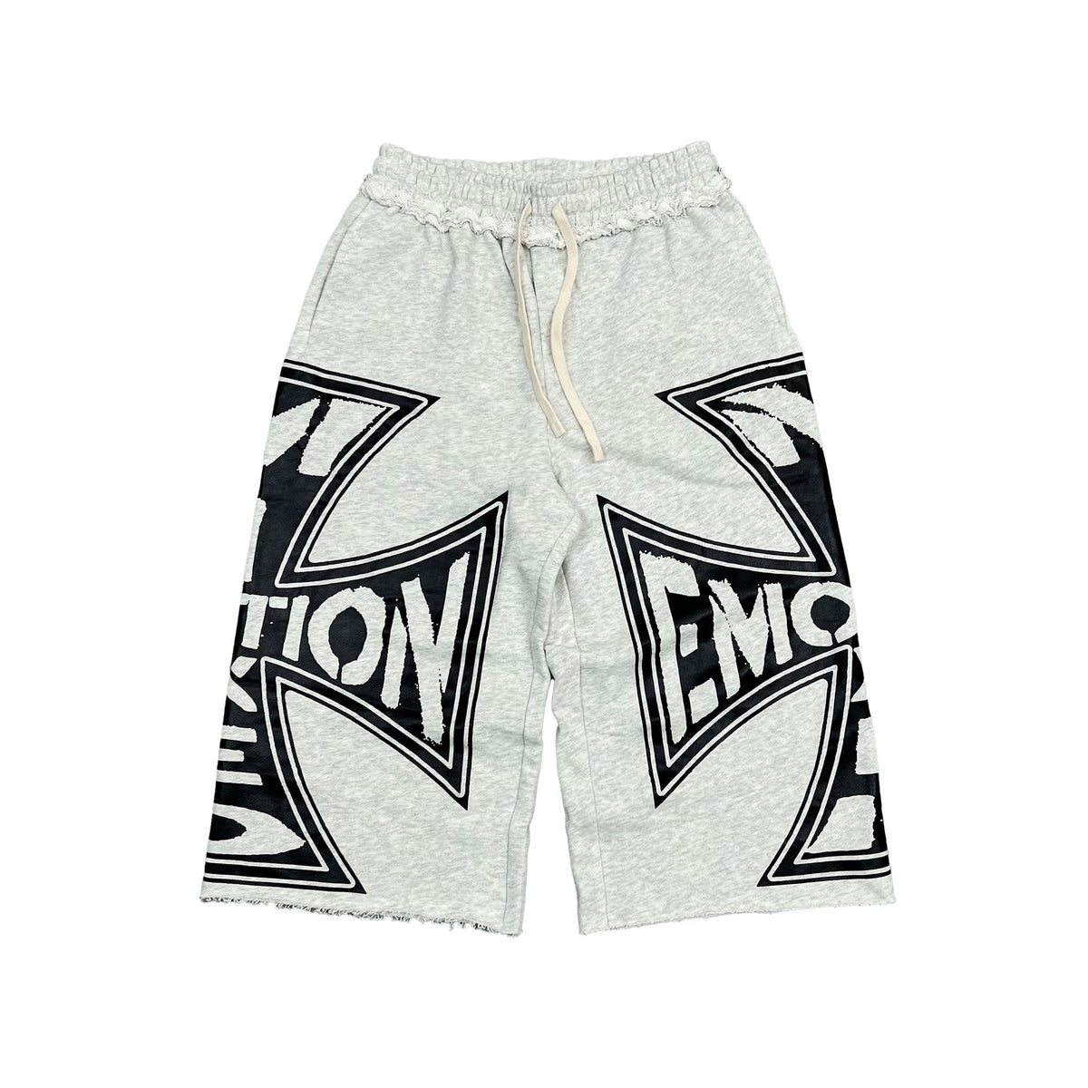 Mixed Emotions　Grey “Classic” 3/4 Shorts