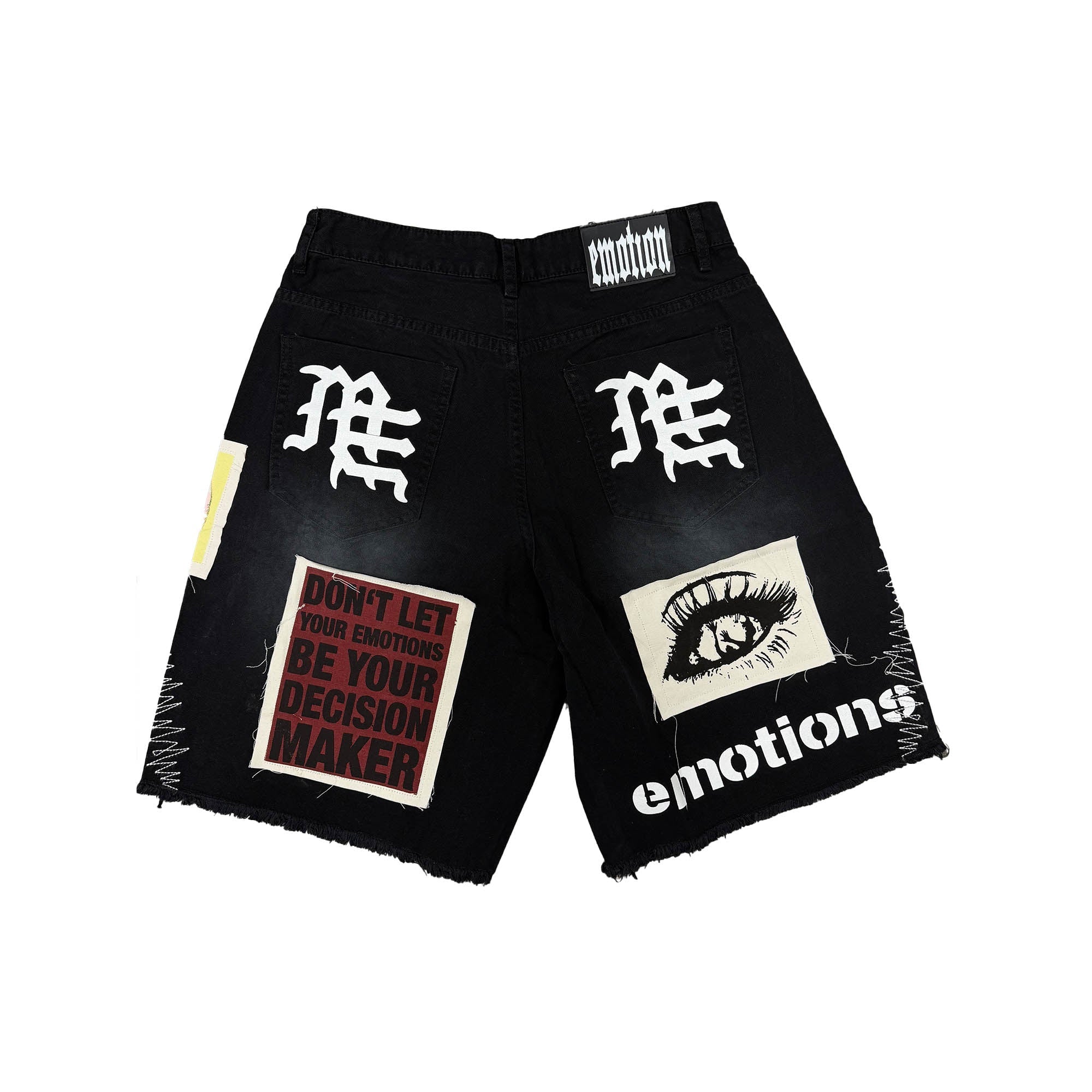 Mixed Emotions　Black “Chaos” Carpenter Shorts