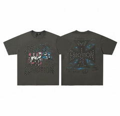 Mixed Emotions　Grey “Friends” Tee