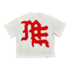Mixed Emotions　Red ‘End’ Rhinestone Tee