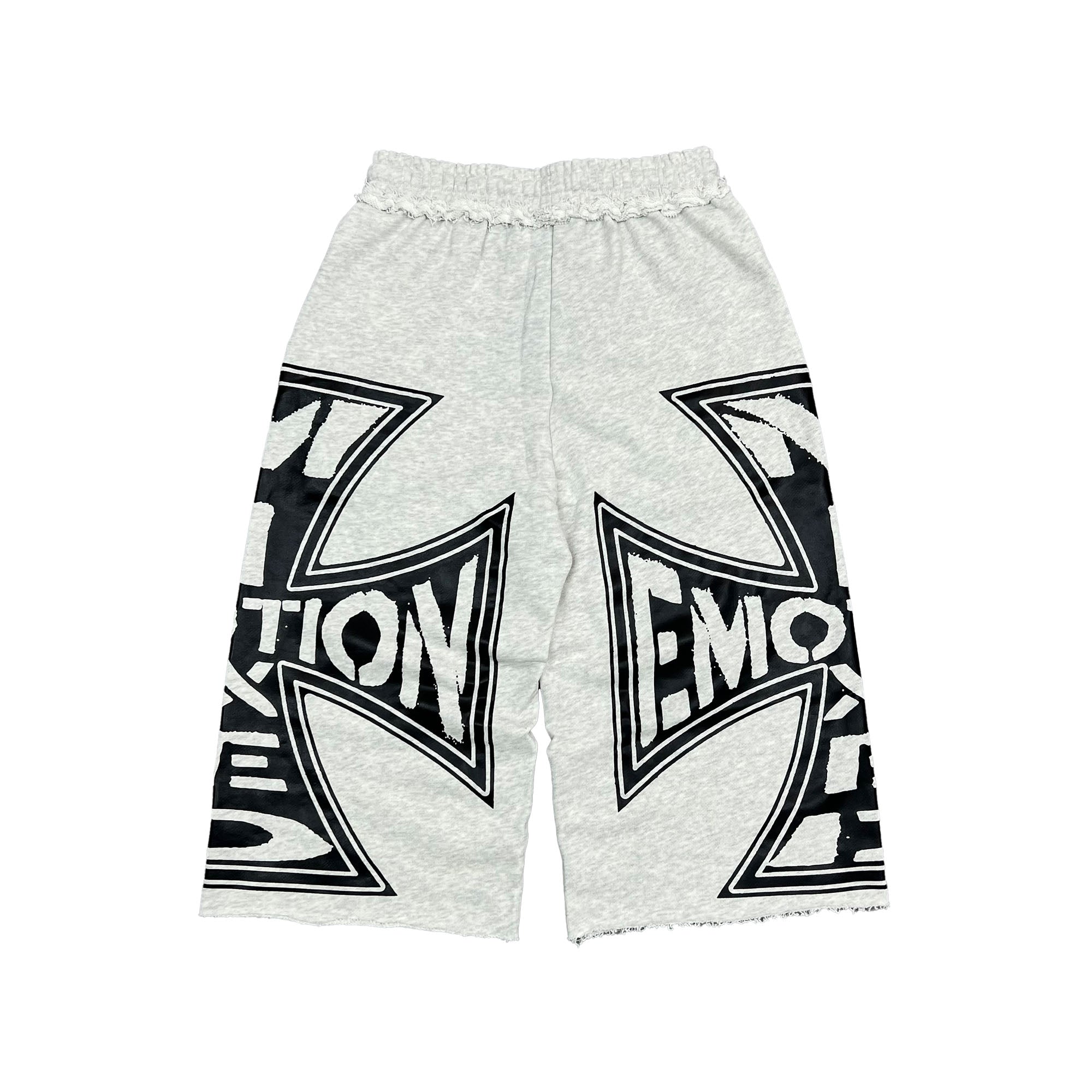 Mixed Emotions　Grey “Classic” 3/4 Shorts