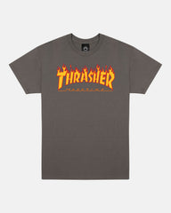 FLAME - TSHIRT - CHARCOAL
