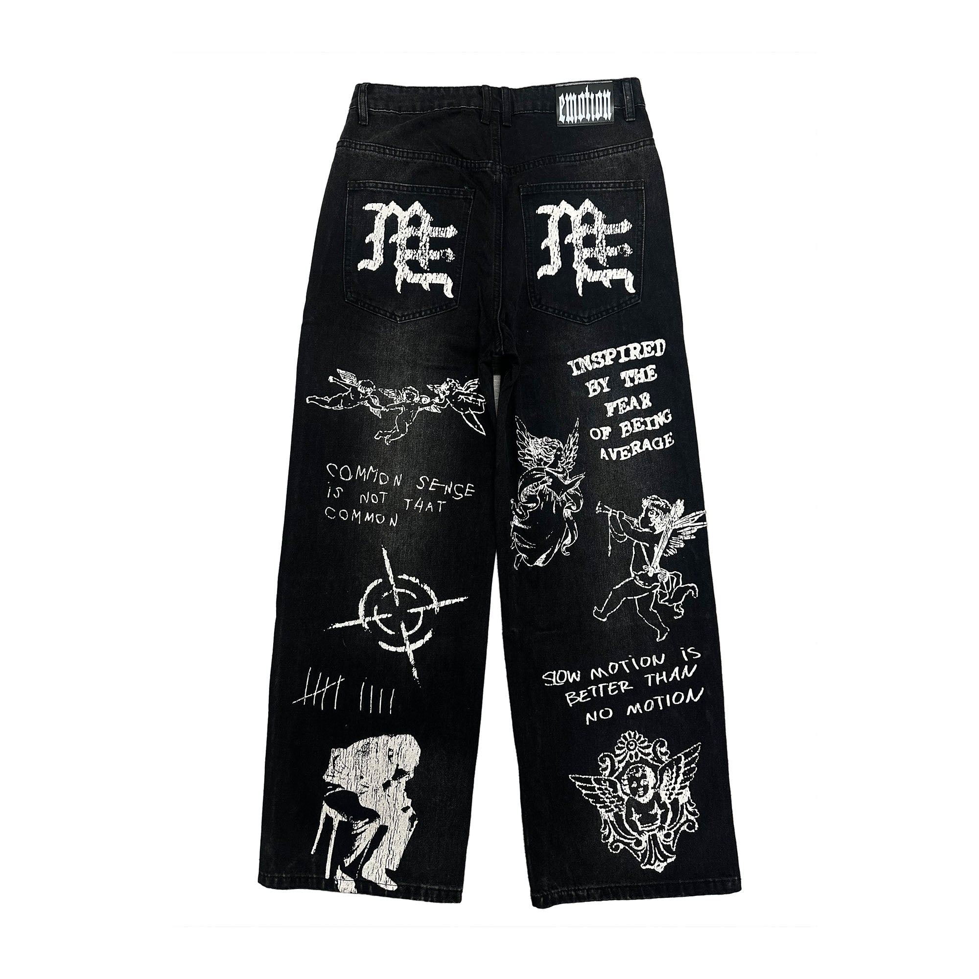 Mixed Emotions　Black “Canvas” Denim