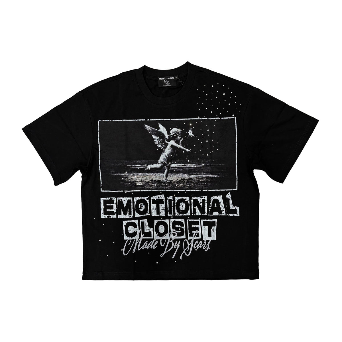 Mixed Emotions　Black “Scar” Tee