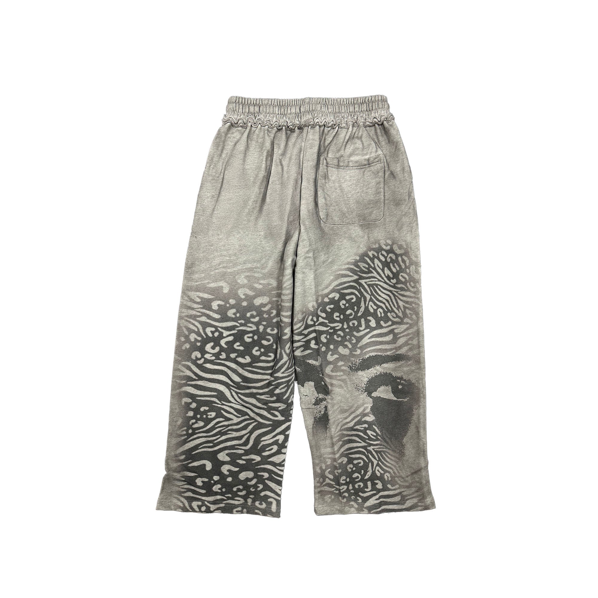 Mixed Emotions　Grey ‘Striped’ Sweatpants