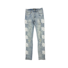 Mixed Emotions　‘Sea’ Monogram Denim