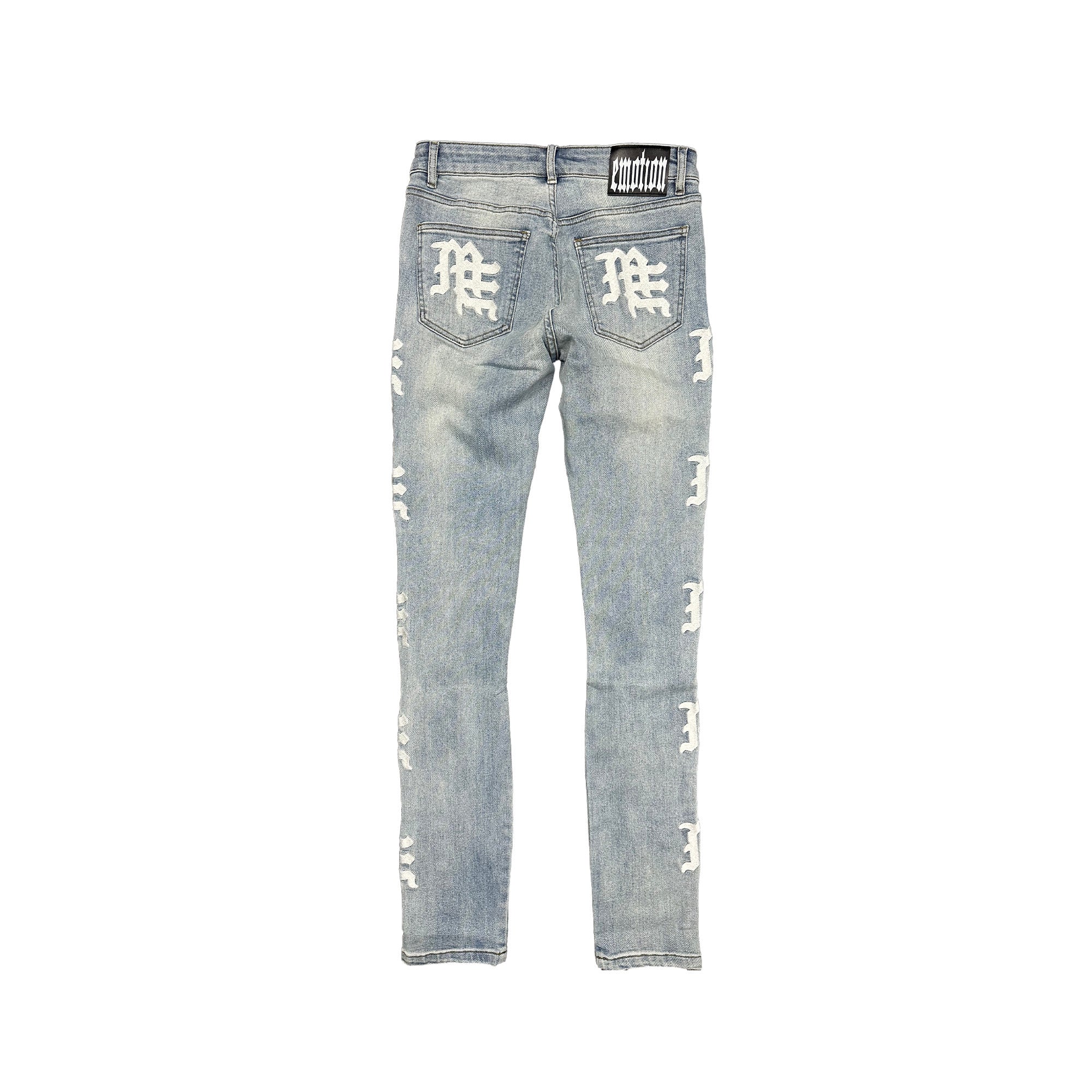 Mixed Emotions　‘Sea’ Monogram Denim