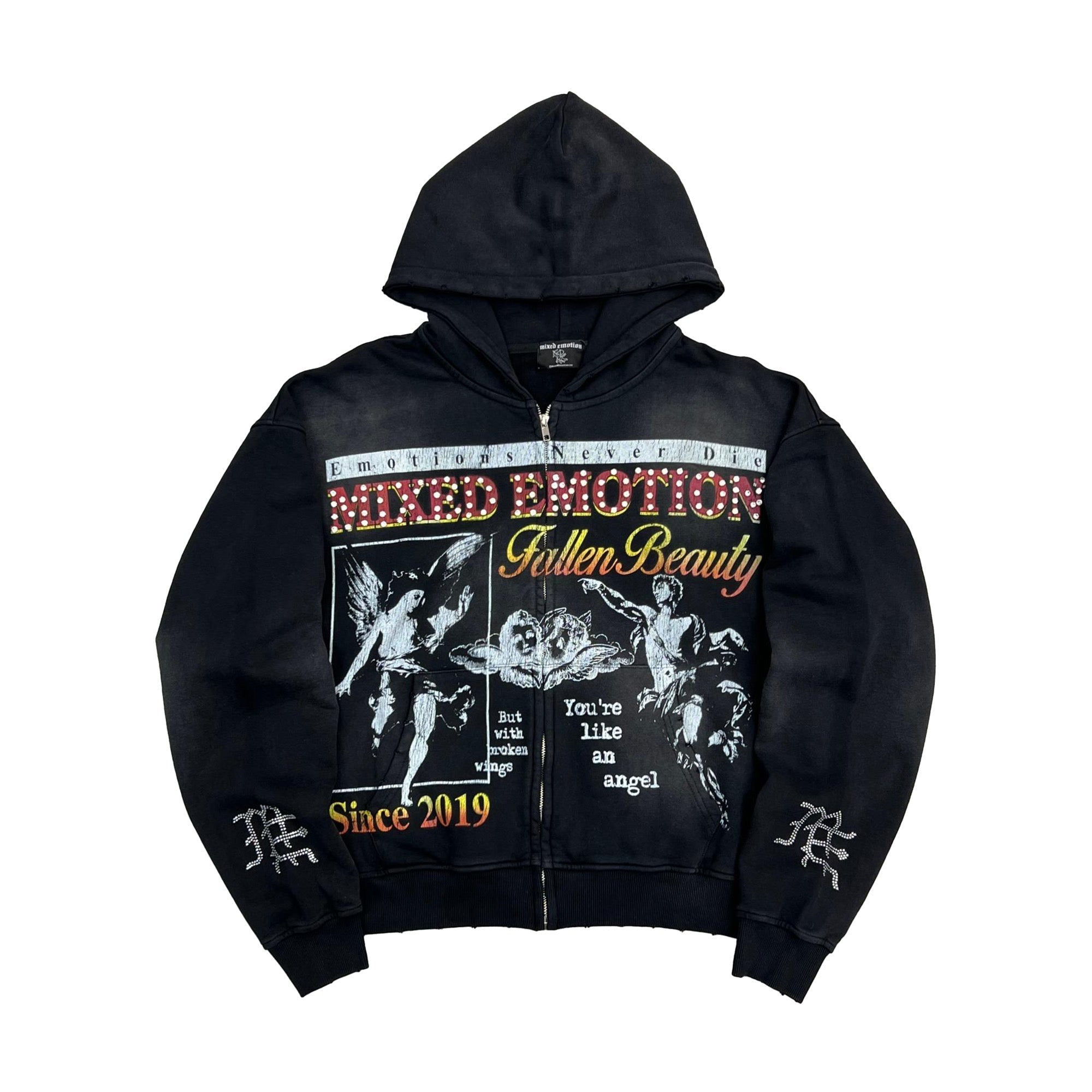 MIXED EMOTION “Broken Wings” Hoodie