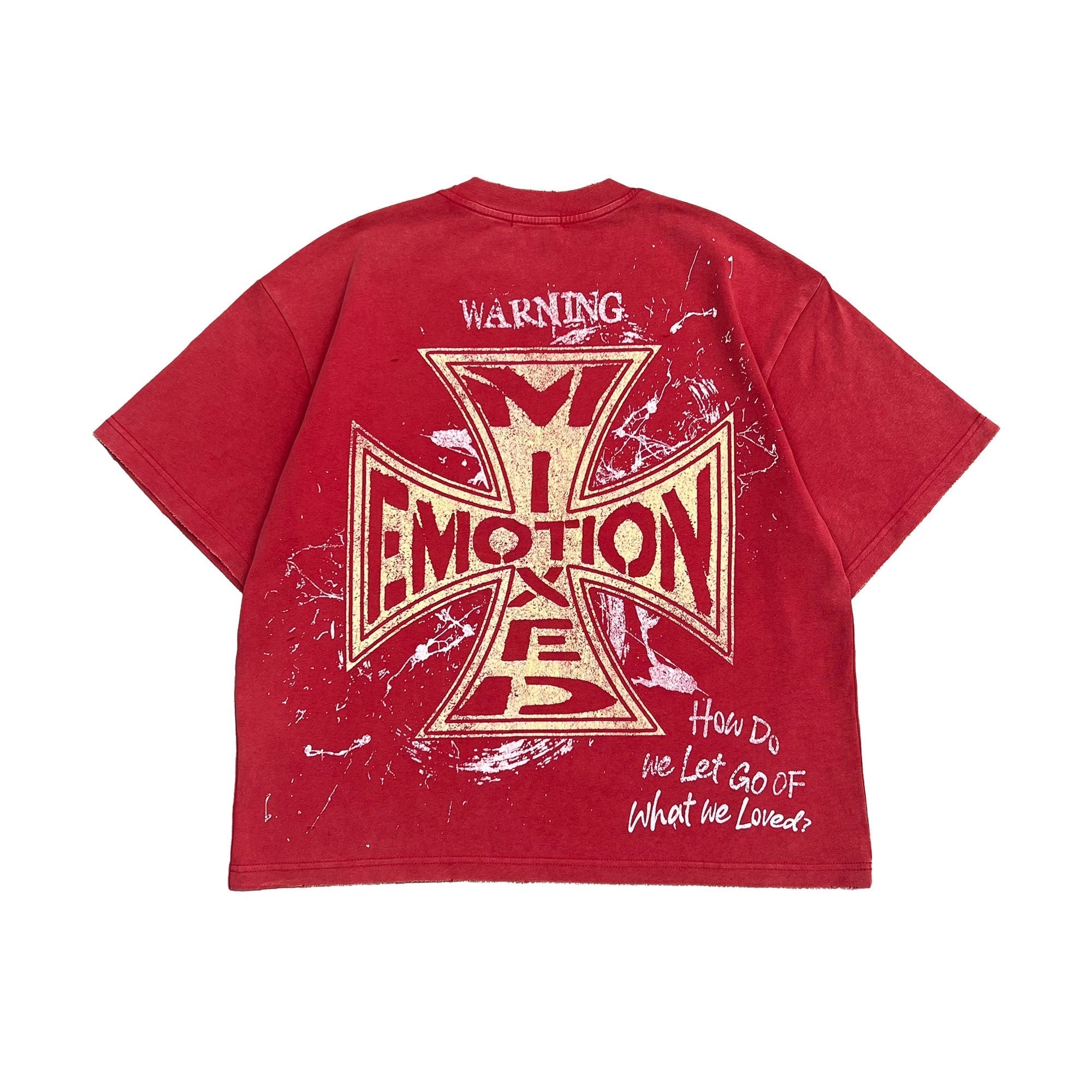 Mixed Emotions　Red “Crimson” Tee