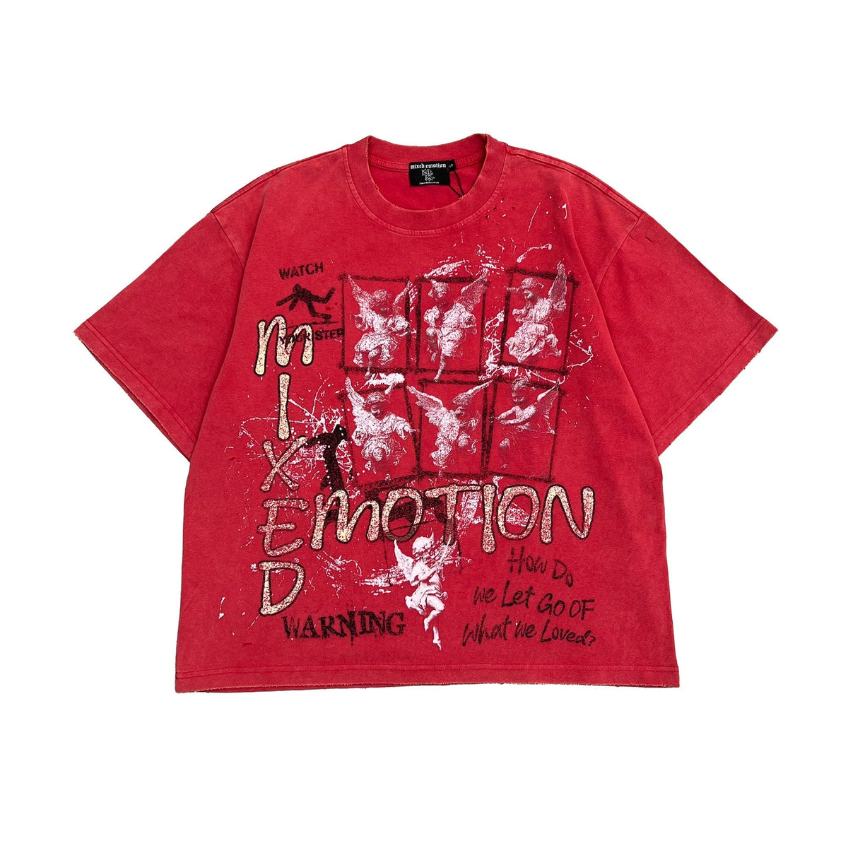 Mixed Emotions　Red “Crimson” Tee