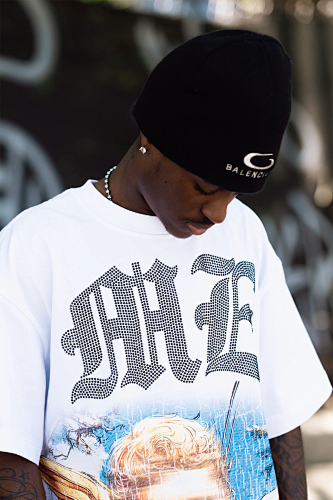 Mixed Emotion Distressed Graphic Tee