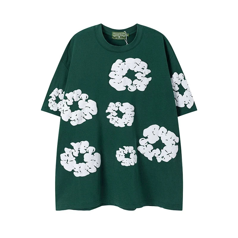 Denim Tears Kapok Print Tee Green