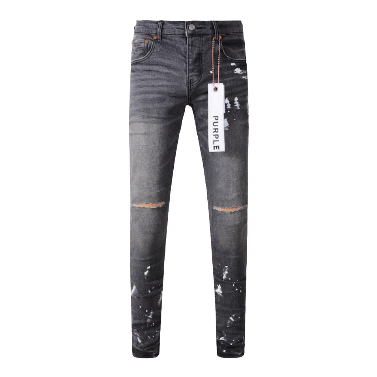 Purple High-End Quality Jeans Mens Jeans Designer Jeans Mens Black Pants Retro Street Casual Sweatpants Jogging 9039