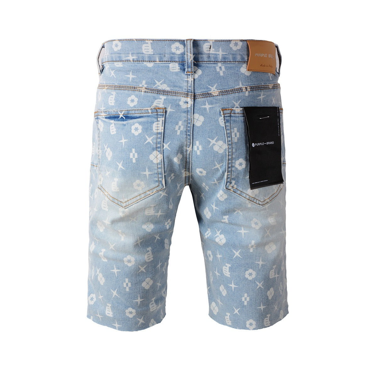 Purple Jeans High Street Blue Jean Shorts 5089 with Modern Style and Unique Design