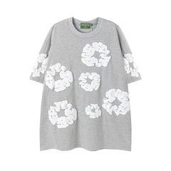 Denim Tears Foam Printed Tee Grey