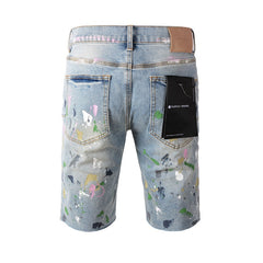 Purple Jeans Blue Jean Shorts 5066 with a Classic and Stylish Look