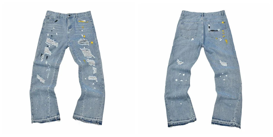 Gallery Dept Casual Embroidered Jeans
