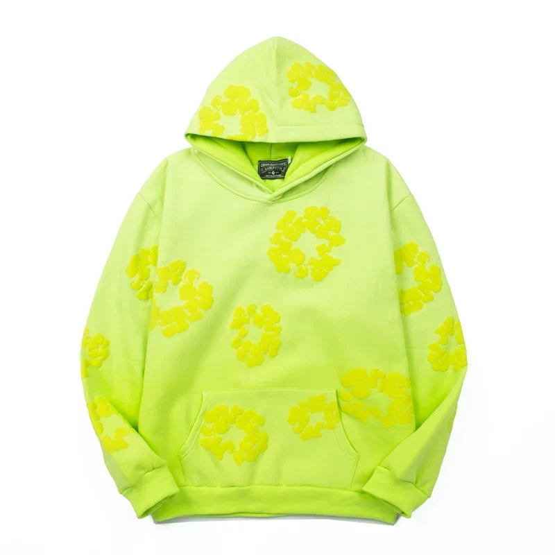 Denim Tears Vintage Fleece Hoodie Pink