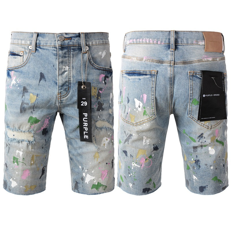 Purple Jeans Blue Jean Shorts 5066 with a Classic and Stylish Look