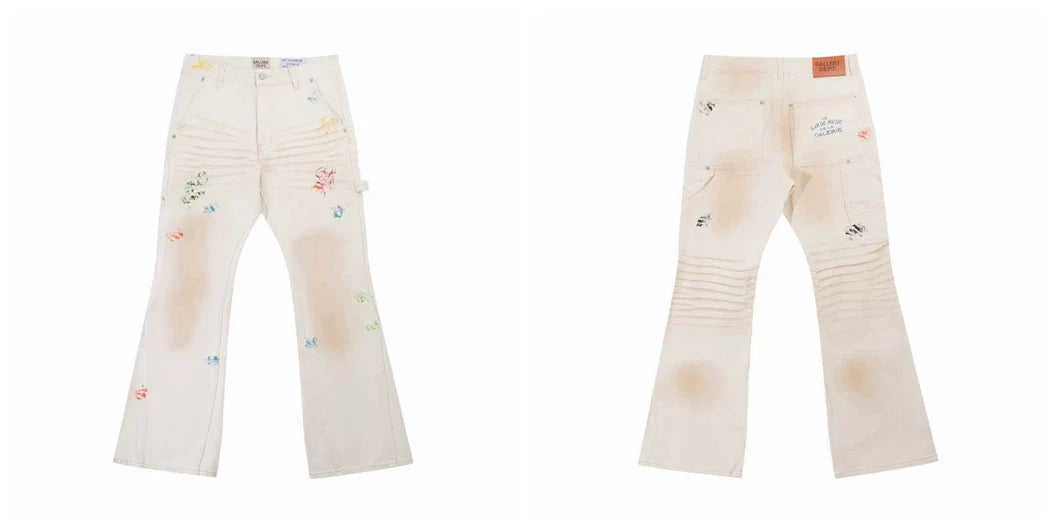 Gallery Dept Hip Hop Embroidered Jeans