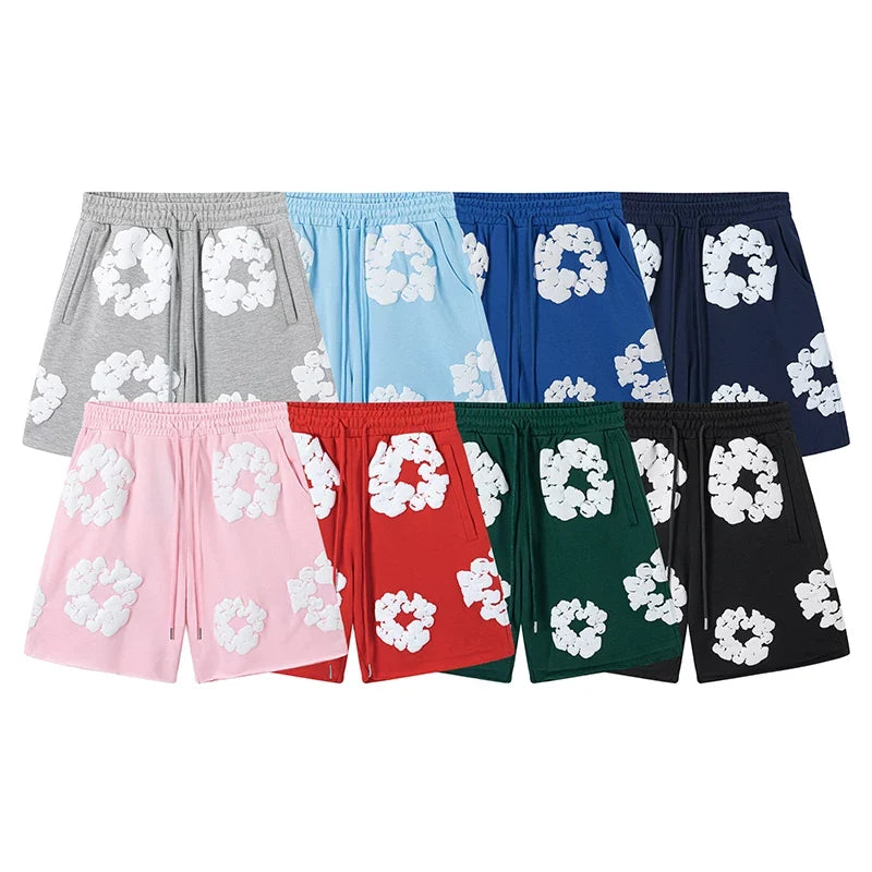 Denim Tears Stylish Kapok Shorts Blue