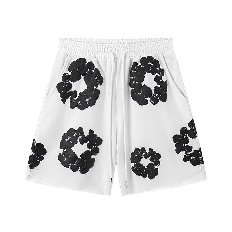 Denim Tears Casual Kapok Shorts White