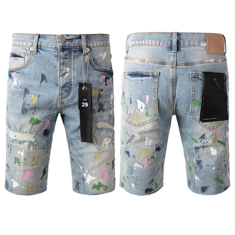 Purple Jeans Blue Jean Shorts 5066 with a Classic and Stylish Look