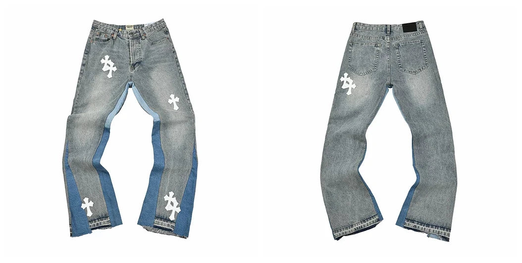 Gallery Dept Piercing Embroidered Jeans