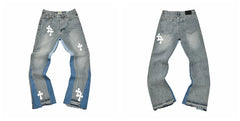 Gallery Dept Piercing Embroidered Jeans