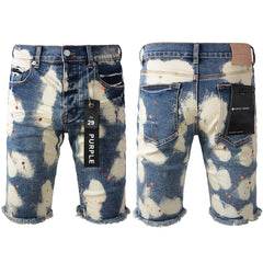 Purple Jeans Fashionable Blue Jean Shorts 5090 with a Modern Cut and Comfortable Fit