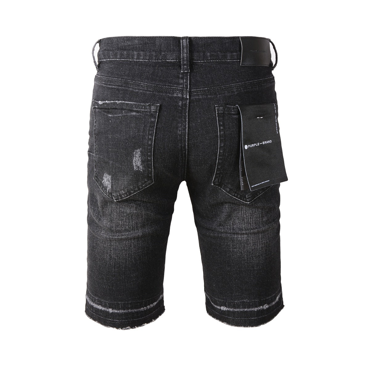 Purple Jeans Black Jean Shorts 5083 with a Sleek and Modern Design for Summer