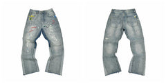 Gallery Dept Embroidered Loose Jeans